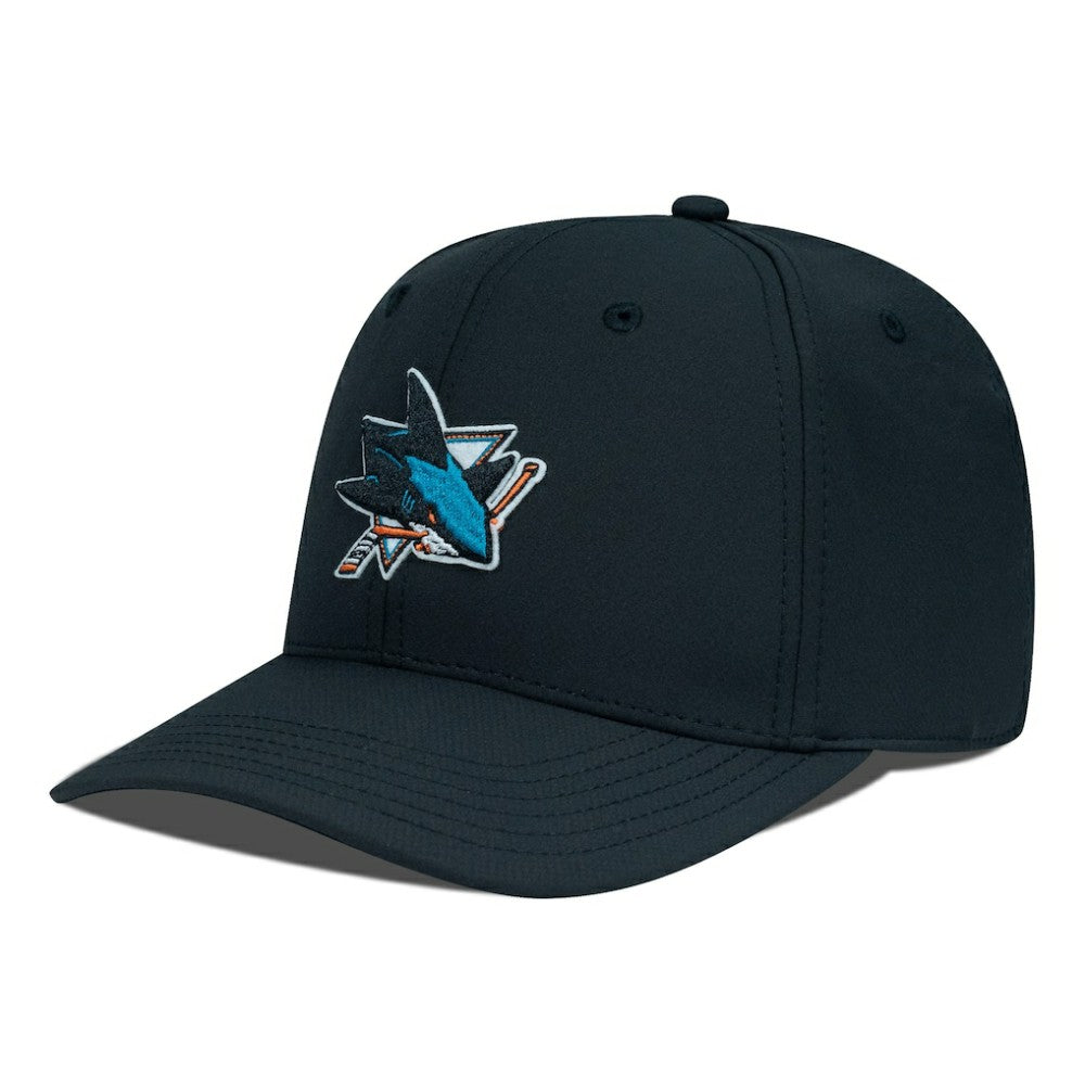 San Jose Sharks Levelwear Rise Flex Hat - Black | US 201957927