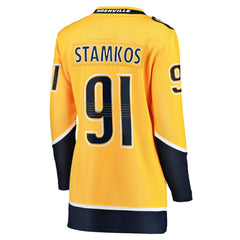 Steven Stamkos Nashville Predators Fanatics Women's Home Premier Breakaway Player Jersey Breakaway Jersey - Gold | US 201959778