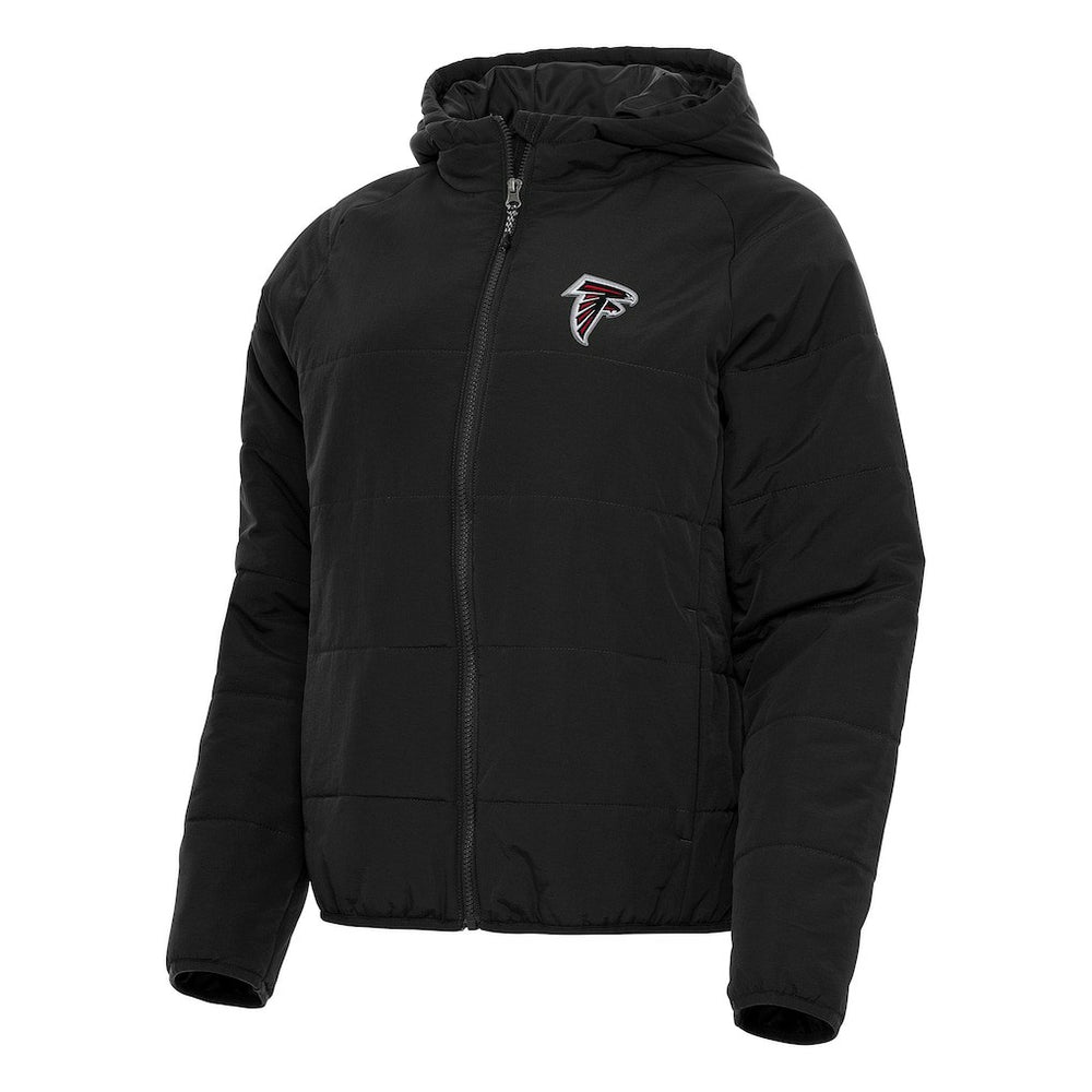 Atlanta Falcons Antigua Women's Universe Full-Zip Hoodie Jacket - Black Hoodies