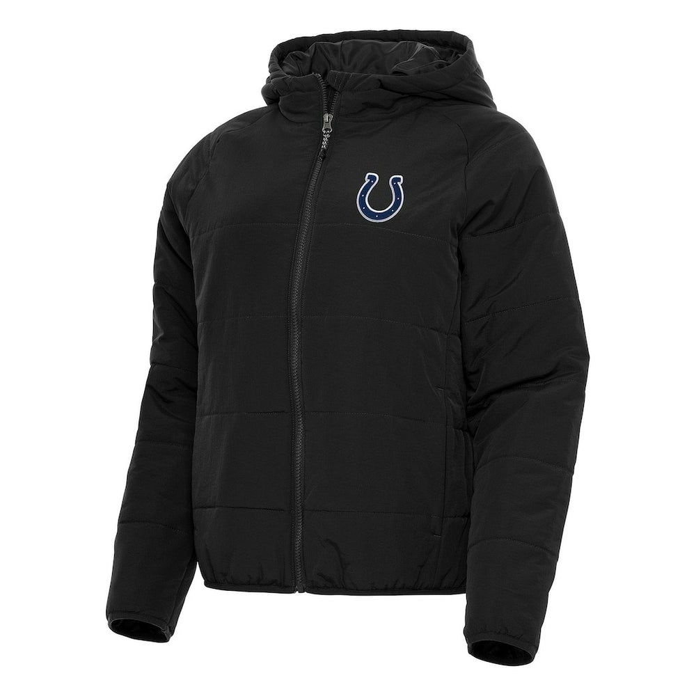 Indianapolis Colts Antigua Women's Universe Full-Zip Hoodie Jacket - Black Hoodies