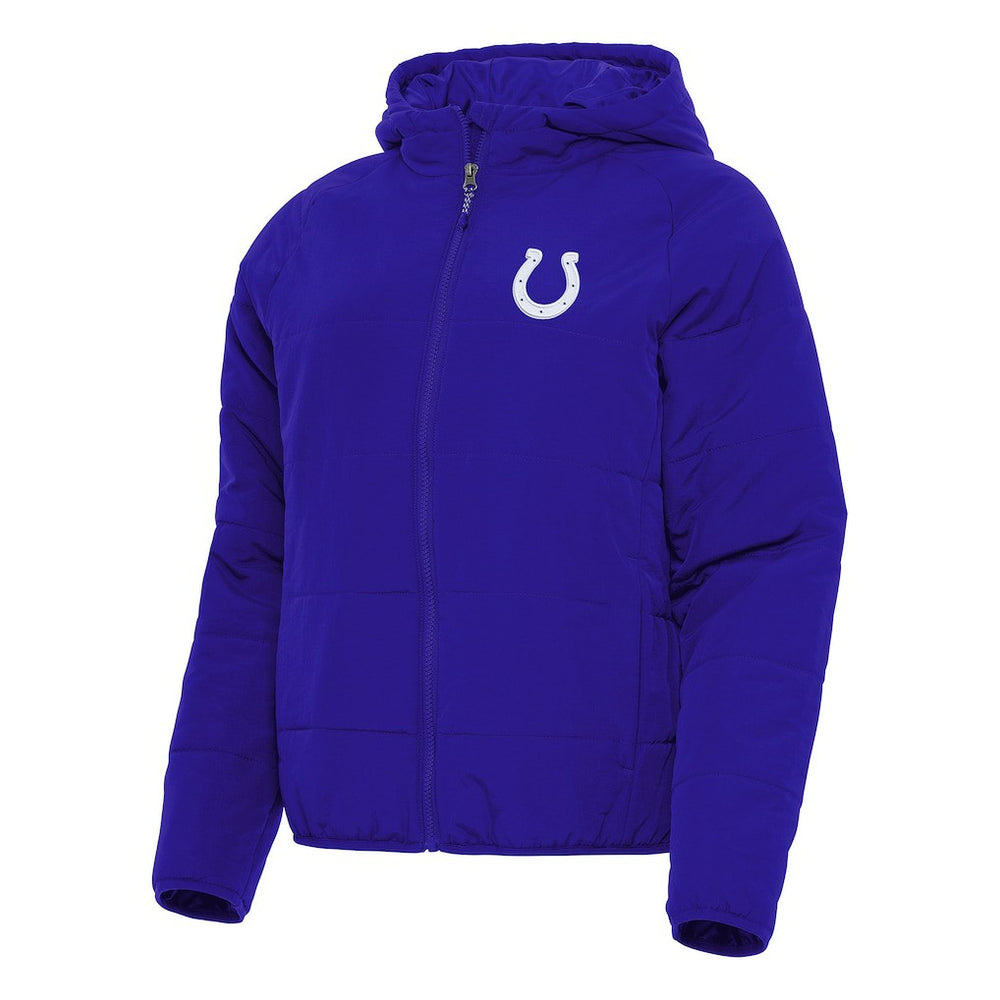 Indianapolis Colts Antigua Women's Universe Full-Zip Hoodie Jacket - Royal Hoodies