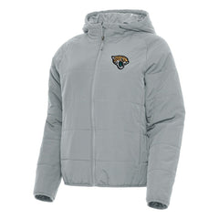 Jacksonville Jaguars Antigua Women's Universe Full-Zip Hoodie Jacket - Gray Hoodies