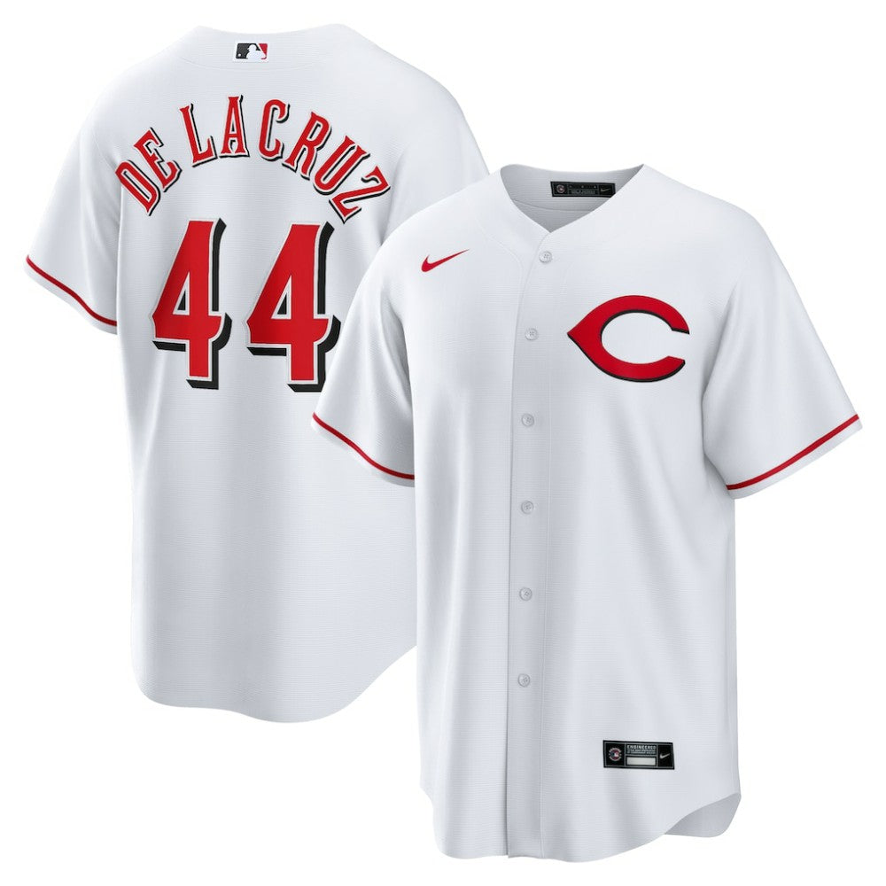 Elly De La Cruz Cincinnati Reds Nike Alternate 2 Replica Jersey - White Jerseys