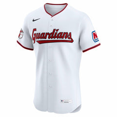 Cleveland Guardians Nike Home Elite Jersey - White Jerseys
