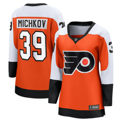 Matvei Michkov Philadelphia Flyers Fanatics Women's Home Breakaway Jersey - Orange | US 201978023