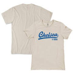 Chelsea 1863FC Script T-Shirt Tan