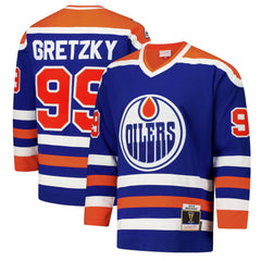 Wayne Gretzky Edmonton Oilers 1979-80 Power Play Jersey - Royal | US 201979061