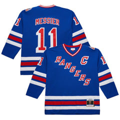 Mark Messier New York Rangers 1993-94 Power Play Jersey - Royal | US 201979064