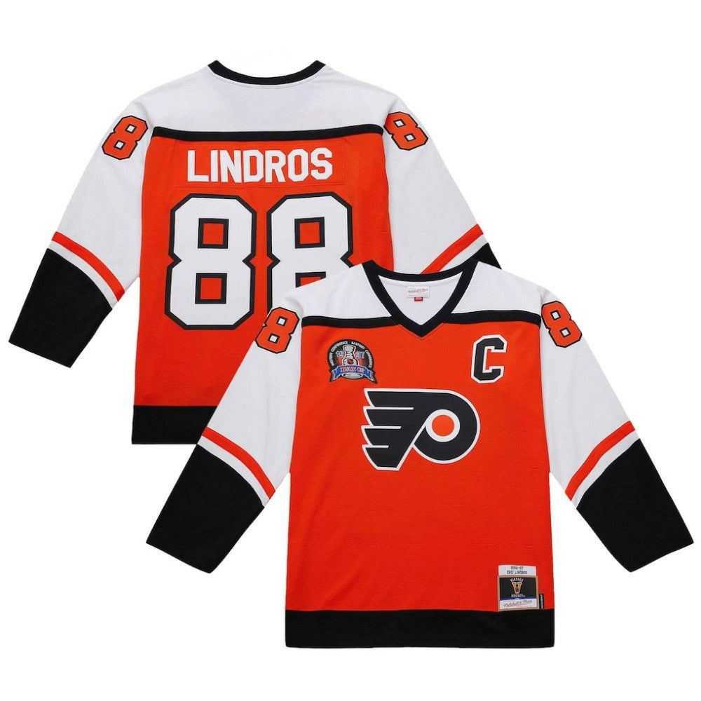 Eric Lindros Philadelphia Flyers 1996-97 Power Play Jersey - Orange | US 201979065