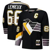 Mario Lemieux Pittsburgh Penguins 1996-97 Power Play Jersey - Black | US 201979139
