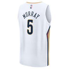 Dejounte Murray New Orleans Pelicans Fast Break Replica Player Jersey Association Edition White - Fanatics