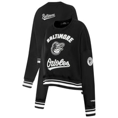 Baltimore Orioles Pro Standard Women's Pearl Cropped Pullover Sweatshirt
- Black Pullover