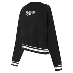 Baltimore Orioles Pro Standard Women's Pearl Cropped Pullover Sweatshirt
- Black Pullover