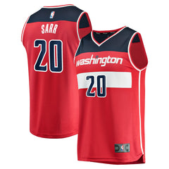 Alexandre Sarr Washington Wizards Fast Break Replica Player Jersey Icon Edition Red - Fanatics