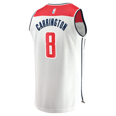 Carlton Carrington Washington Wizards Fast Break Replica Player Jersey Association Edition White - Fanatics