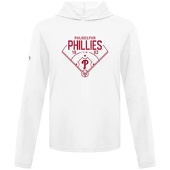 Philadelphia Phillies Levelwear Anthem Home Field Pullover Hoodie - White Hoodies