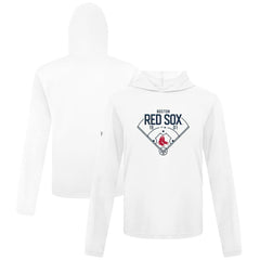 Boston Red Sox Levelwear Anthem Home Field Pullover Hoodie - White Hoodies