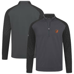 Baltimore Orioles Levelwear Aztec Insignia 2.0 Quarter-Zip Pullover Top - Charcoal Pullover