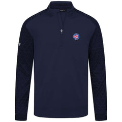 Chicago Cubs Levelwear Aztec Insignia 2.0 Quarter-Zip Pullover Top - Navy Pullover