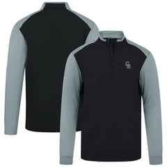 Colorado Rockies Levelwear Insignia 2.0 Quarter-Zip Pullover Top - Black Pullover
