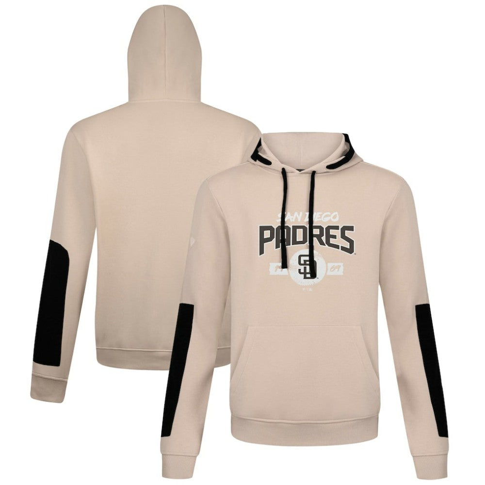San Diego Padres Levelwear Bombay Pullover Hoodie - Khaki Hoodies