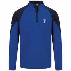 Texas Rangers Levelwear Cadet Insignia 2.0 Raglan Quarter-Zip Jacket - Royal Jackets
