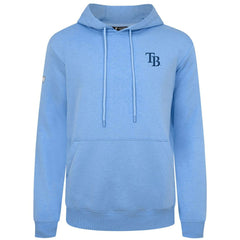 Tampa Bay Rays Levelwear Podium Primary Pullover Hoodie - Light Blue Hoodies