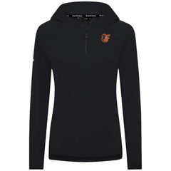 Baltimore Orioles Levelwear Women's Raven Insignia 2.0 Quarter-Zip Jacket - Black Jackets