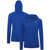 Toronto Blue Jays Levelwear Women's Raven Insignia 2.0 Quarter-Zip Jacket - Royal Jackets