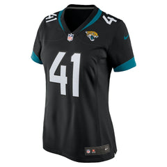 Josh Hines-Allen Jacksonville Jaguars Women's Alternate Player Game Jersey - Black Jerseys
