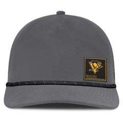 Pittsburgh Penguins Fanatics Captain Rope Adjustable Hat - Gray | US 201984010