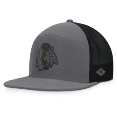 Chicago Blackhawks Fanatics Fairweather Adjustable Hat - Charcoal | US 201984017