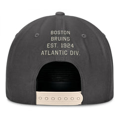 Boston Bruins Fanatics Closer Adjustable Hat - Charcoal | US 201984033