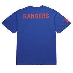 Mark Messier New York Rangers Mitchell & Ness NHL Ultimate Player Vintage Logo T-Shirt - Blue | US 201987715