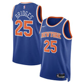 Mikal Bridges New York Knicks Unisex 2024 Offseason Addition Swingman Jersey Blue - Nike
