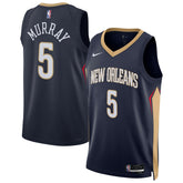 Dejounte Murray New Orleans Pelicans Unisex 2024 Offseason Addition Swingman Jersey Navy - Nike