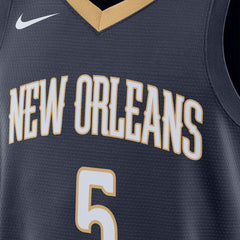Dejounte Murray New Orleans Pelicans Unisex 2024 Offseason Addition Swingman Jersey Navy - Nike