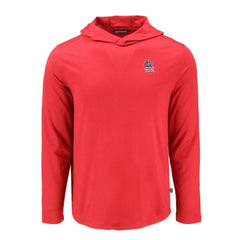 St. Louis Cardinals Cutter & Buck Coastline Epic Comfort Recycled Eco Hoodie Long Sleeve T-Shirt - Red Hoodies