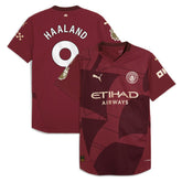 Erling Haaland Manchester City 2024/25 Third Player Jersey Burgundy - Puma sale