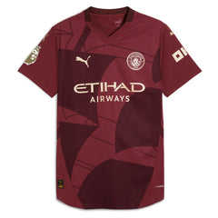 Erling Haaland Manchester City 2024/25 Third Player Jersey Burgundy - Puma sale
