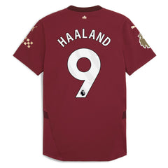 Erling Haaland Manchester City 2024/25 Third Player Jersey Burgundy - Puma sale