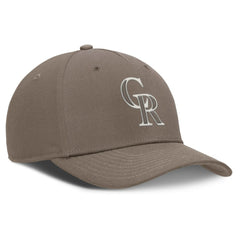 Colorado Rockies Nike Rise Performance Adjustable Hat - Brown Hats