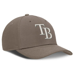 Tampa Bay Rays Nike Rise Performance Adjustable Hat - Brown Hats