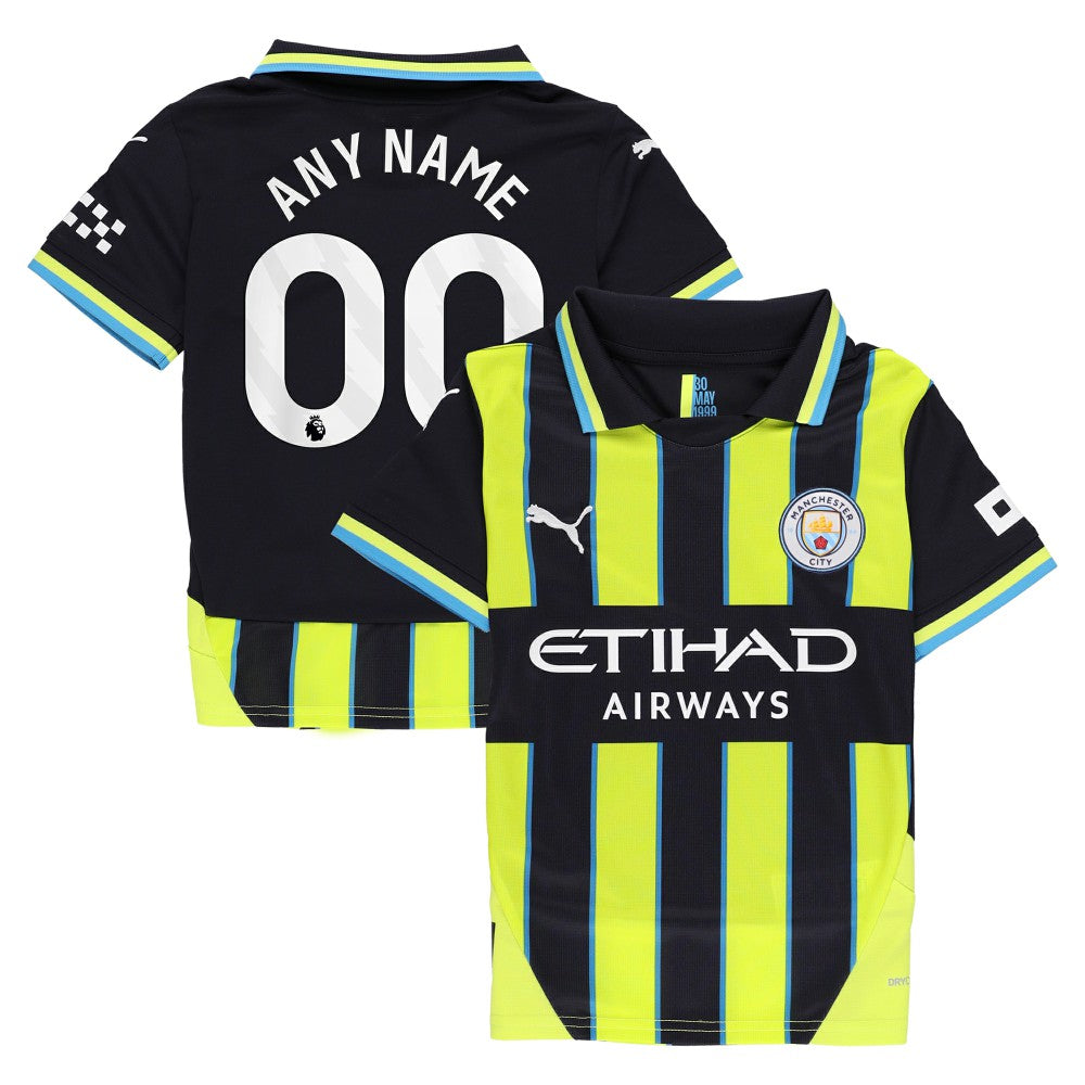 Manchester City Youth 2024/25 Away Replica Custom Jersey Navy - Puma discount