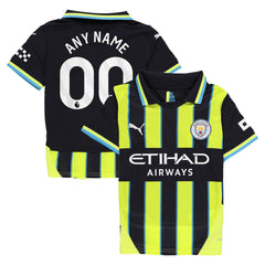 Manchester City Youth 2024/25 Away Replica Custom Jersey Navy - Puma discount