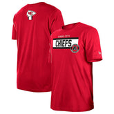 Kansas City Chiefs New Era 3rd Down High Density Print T-Shirt - Red T-shirts