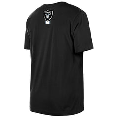 Las Vegas Raiders New Era 3rd Down High Density Print T-Shirt - Black T-shirts