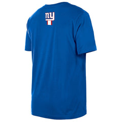 New York Giants New Era 3rd Down High Density Print T-Shirt - Blue T-shirts