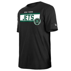 New York Jets New Era 3rd Down High Density Print T-Shirt - Black T-shirts