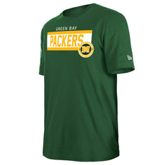 Green Bay Packers New Era 3rd Down High Density Print T-Shirt - Green T-shirts